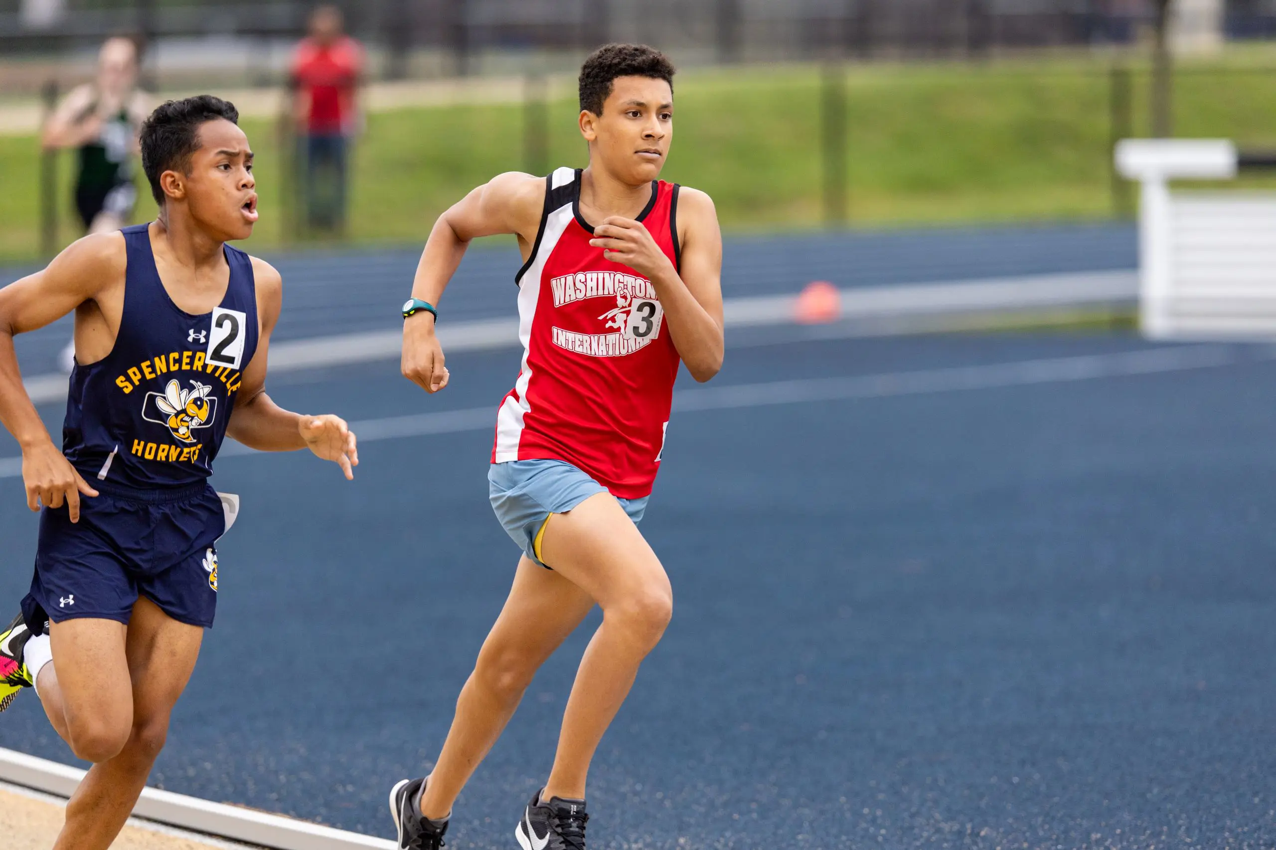 Runners on track